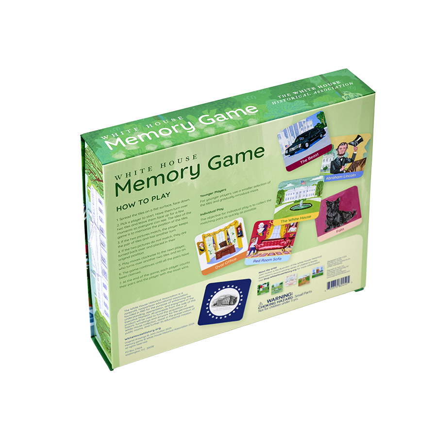 White House Memory Matching Game - 48 pieces – White House Historical ...