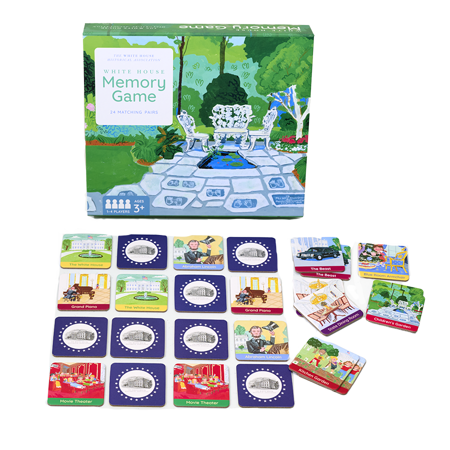 White House Memory Matching Game - 24 pieces