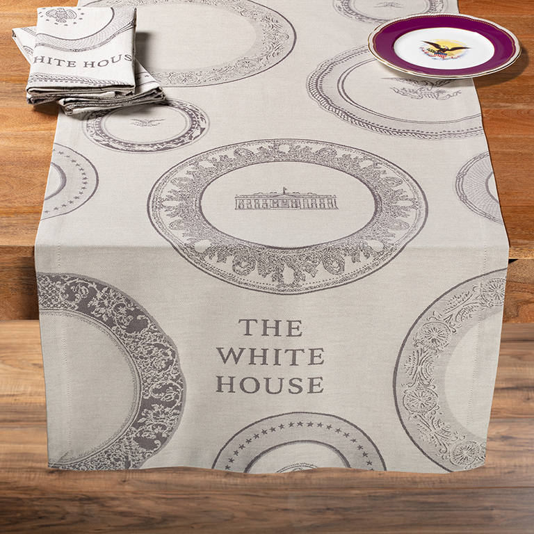 White House State China Table Runner