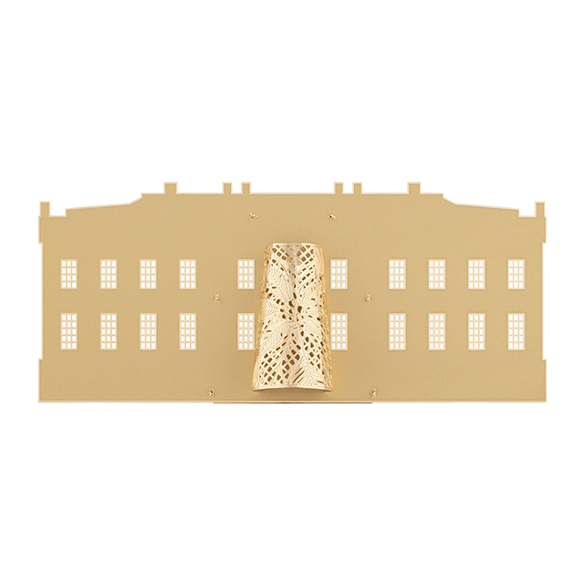 White House Tree Topper back