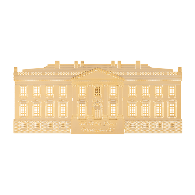 White House Tree Topper front