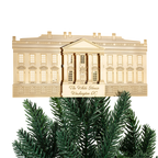 White House Tree Topper on tree