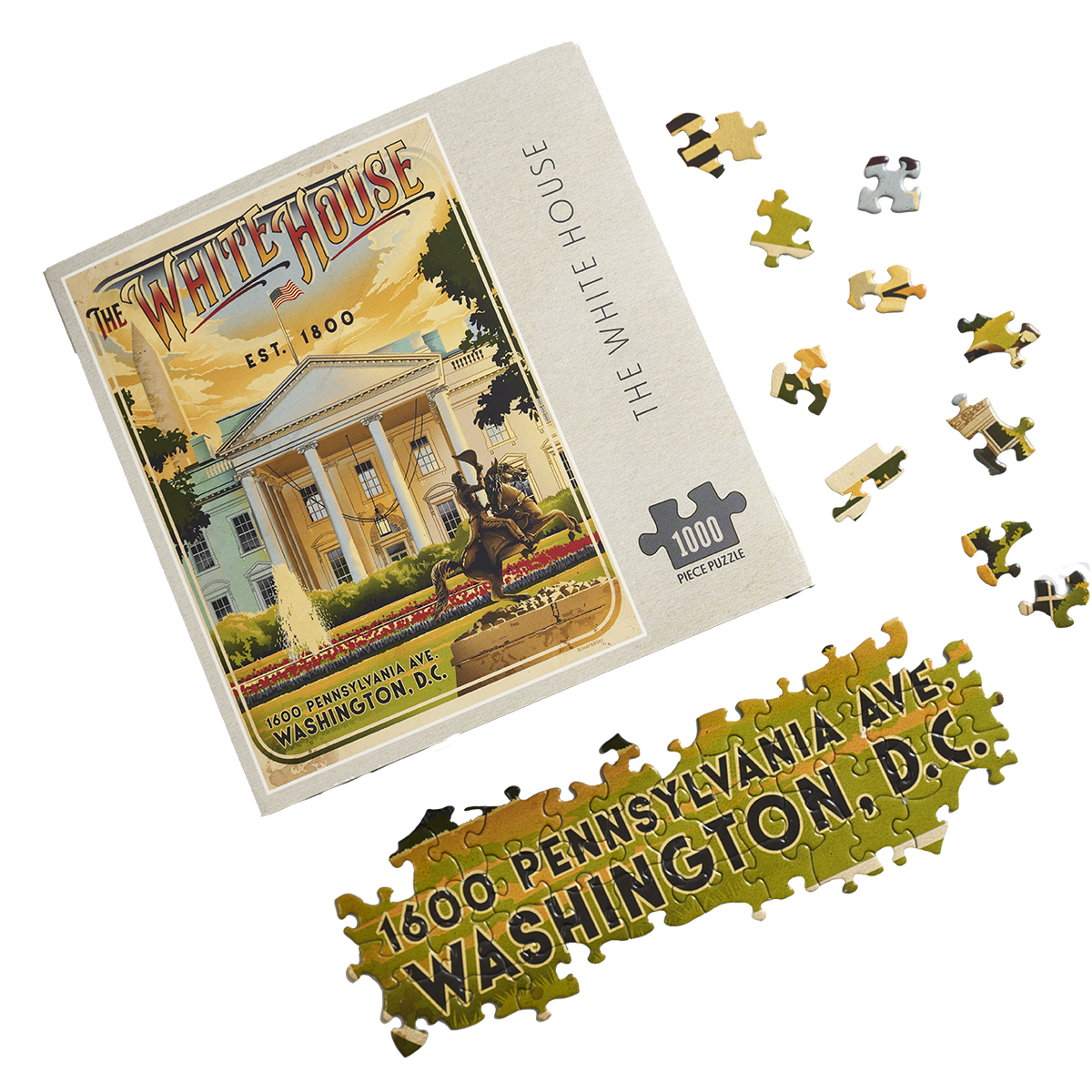 親株　P. White House #1 original. White House Vintage Graphic Puzzle – White House Historical