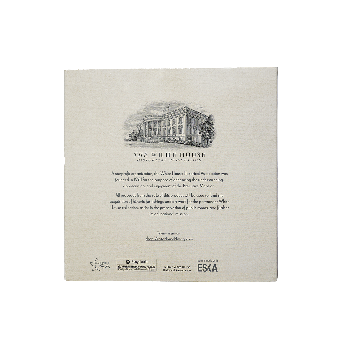 White House Vintage Graphic Puzzle