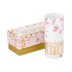 White House with Cherry Blossoms Vase
