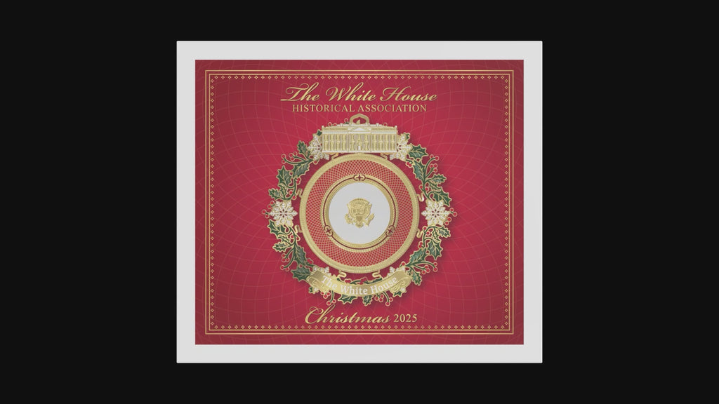 Official 2025 White House Christmas Ornament Video