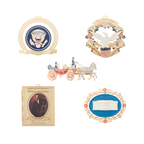 White House Christmas Ornament Set: 1989, 1998-2001