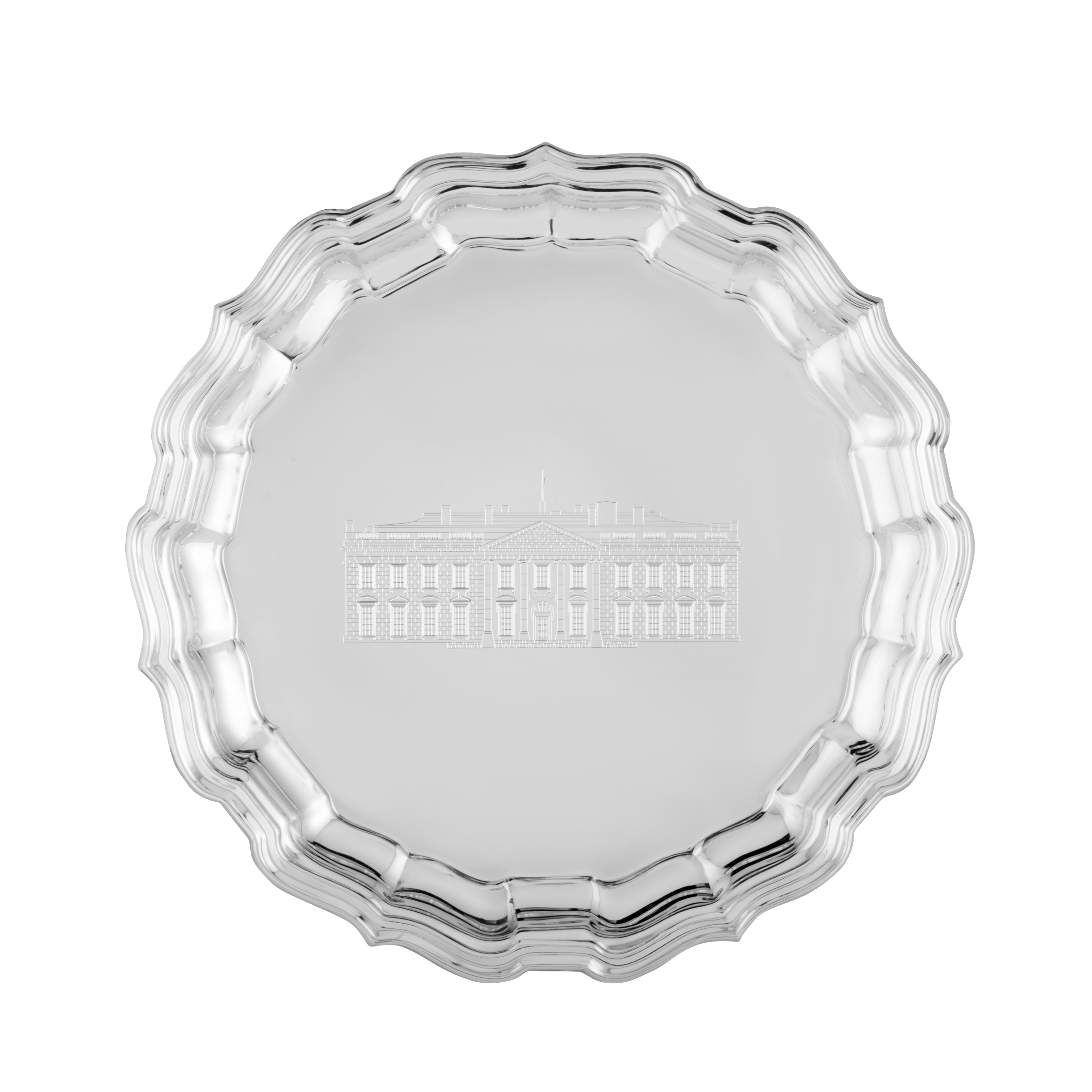 Salisbury Fine Metal Artisans Chippendale Tray - Thumbnail 2