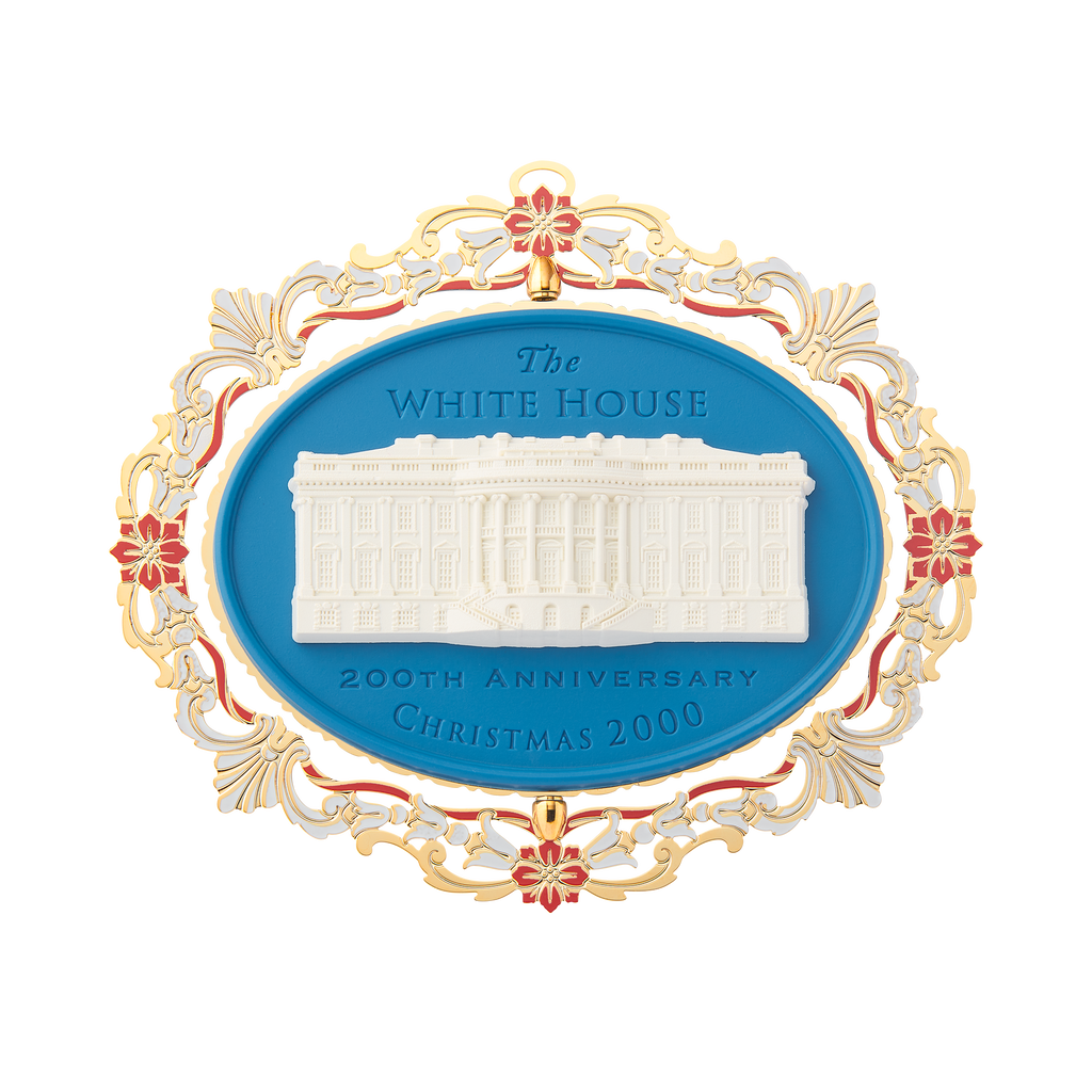 White House Christmas Ornament Set: 1989, 1998-2001