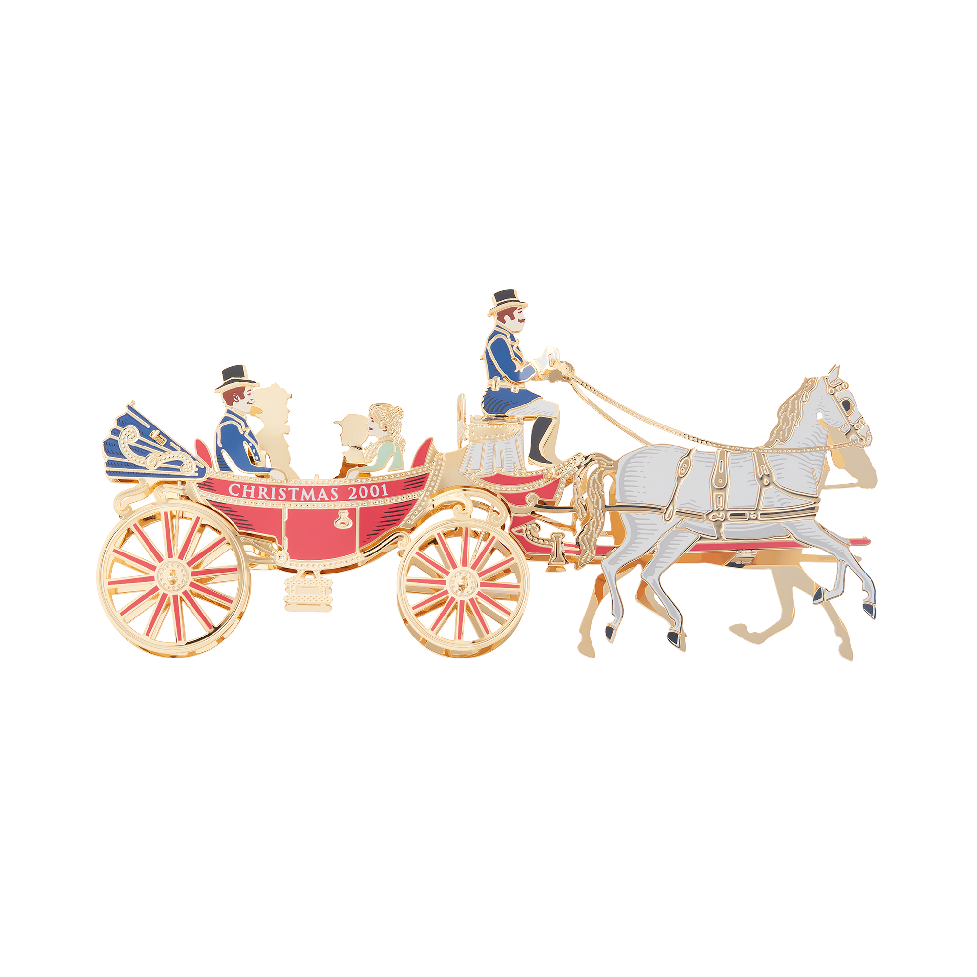 White House Christmas Ornament Set: 1989, 1998-2001
