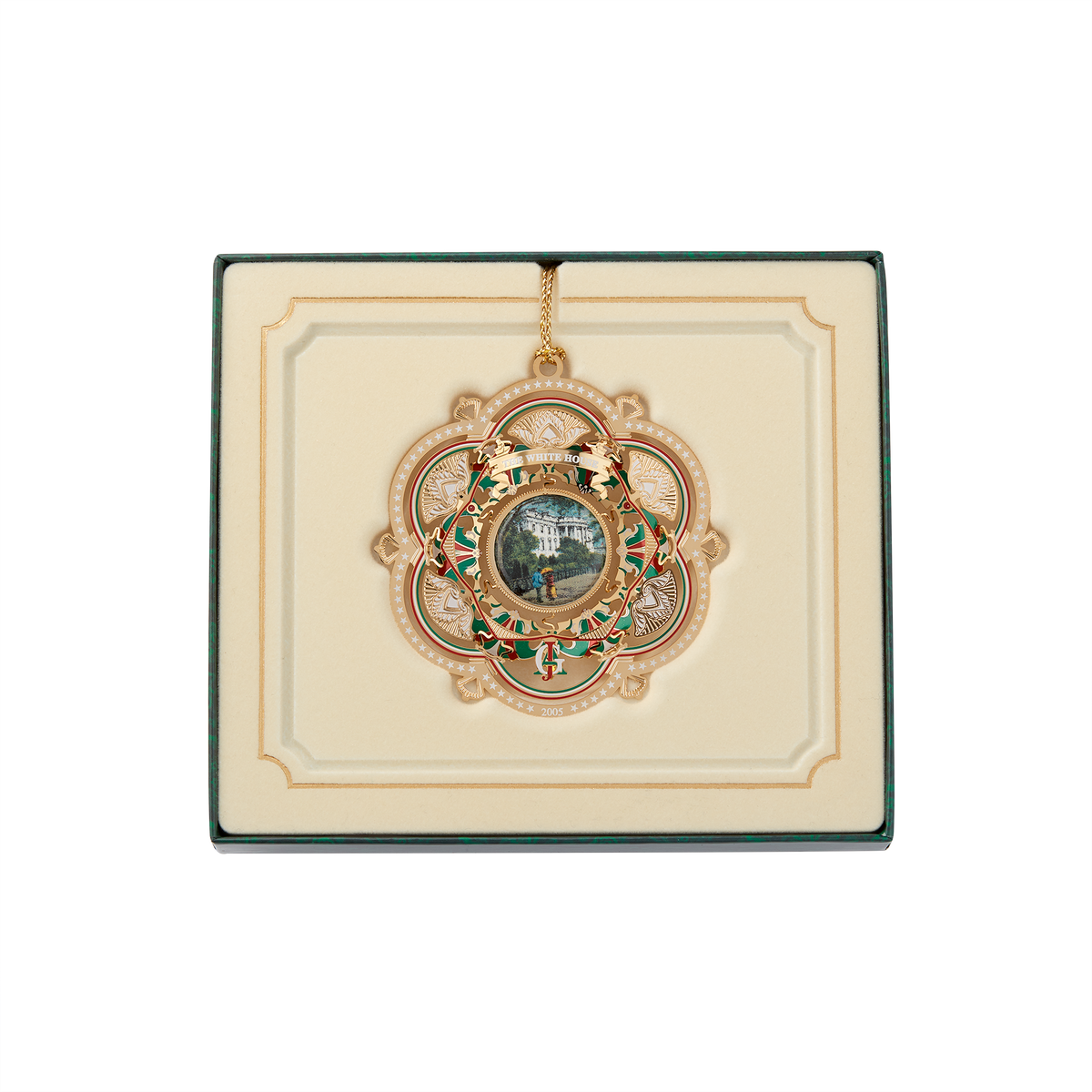2005 White House Christmas Ornament, The South Facade – White