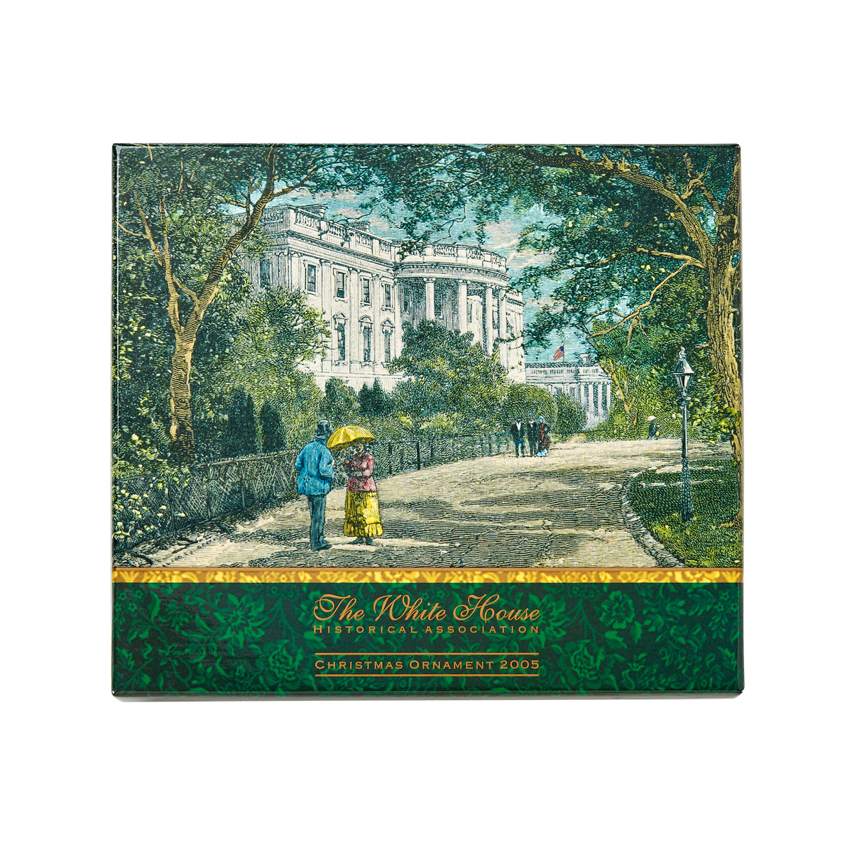 2005 White House Christmas Ornament, The South Facade – White