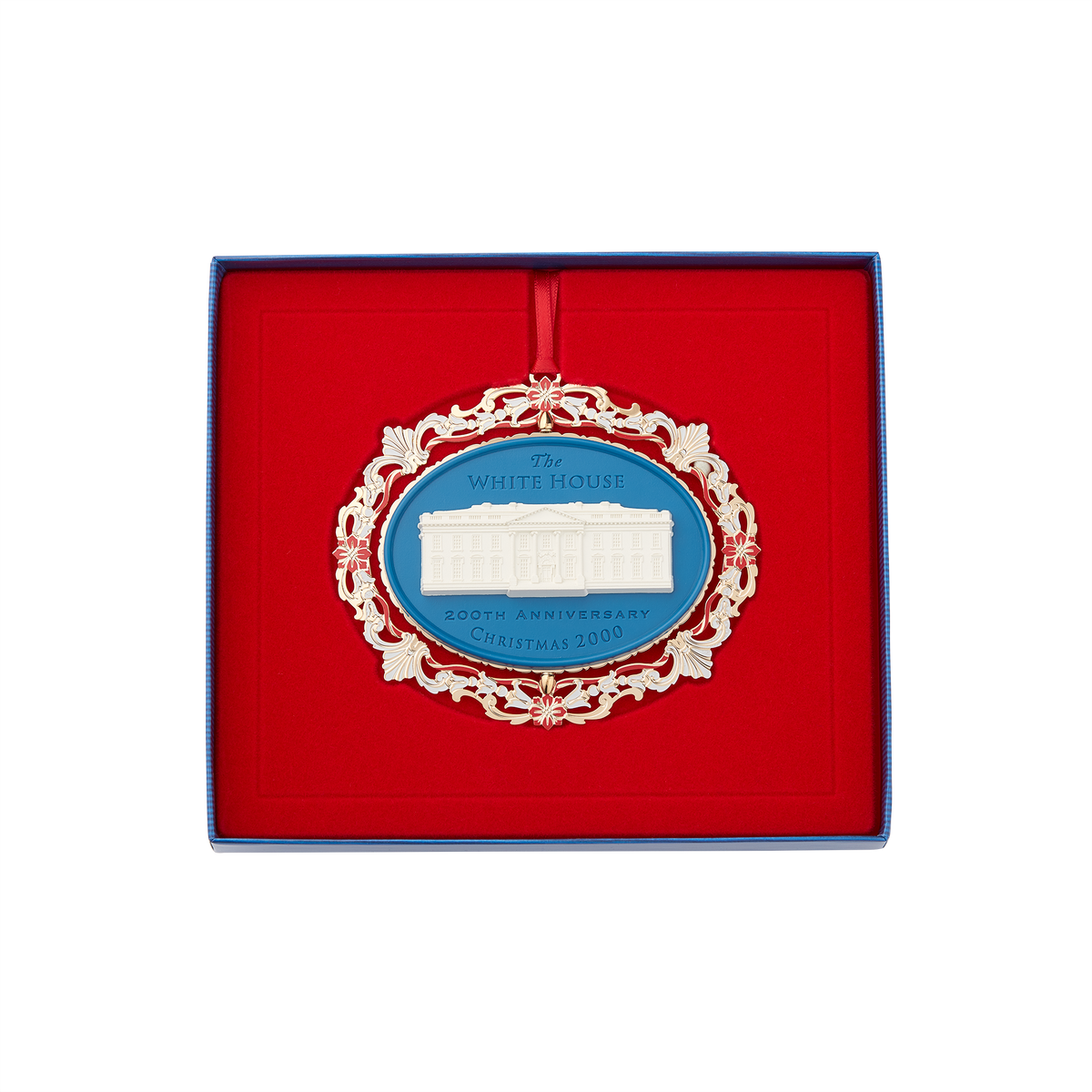 2000 White House Christmas Ornament, 200th Anniversary of the