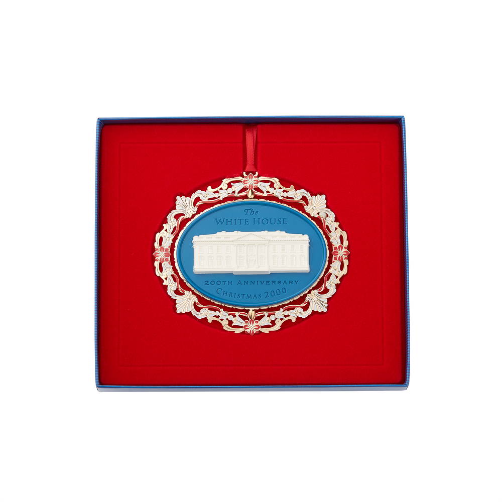 2000 White House Christmas Ornament, 200th Anniversary of the White House