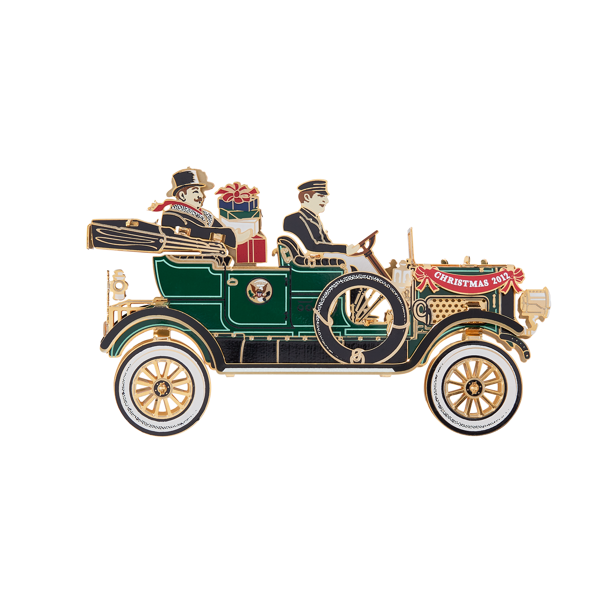 2012 White House Christmas Ornament, The First Presidential Automobile
