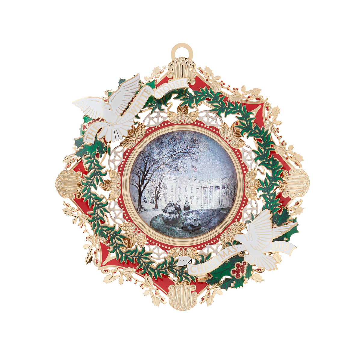 White House Christmas Ornament Set: 2012-2016 – White House
