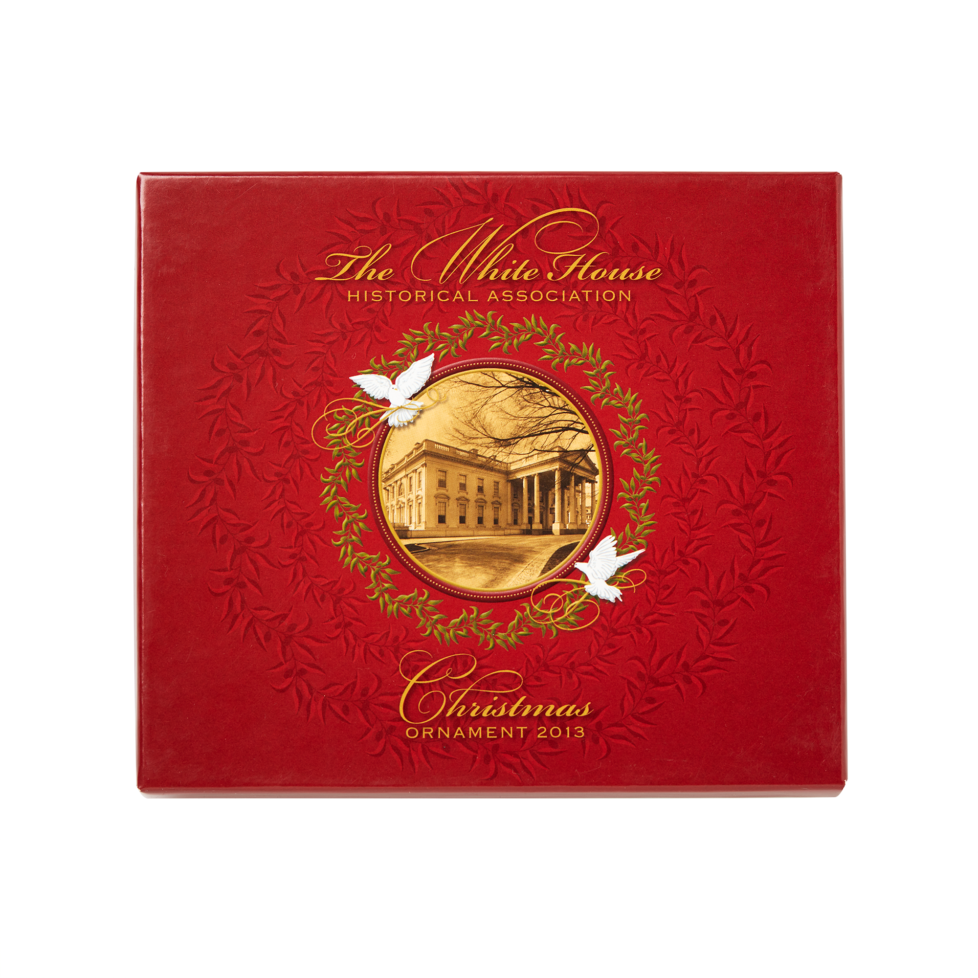 2013 White House Christmas Ornament-The American Elm Tree-Boxed with lid