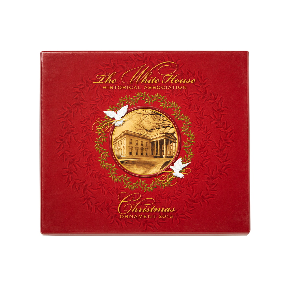 2013 White House Christmas Ornament-The American Elm Tree-Boxed with lid