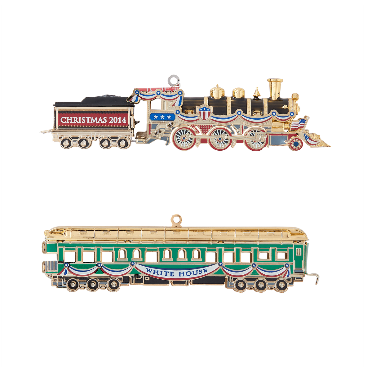 White House Christmas Ornament Set: 2012-2016 – White House