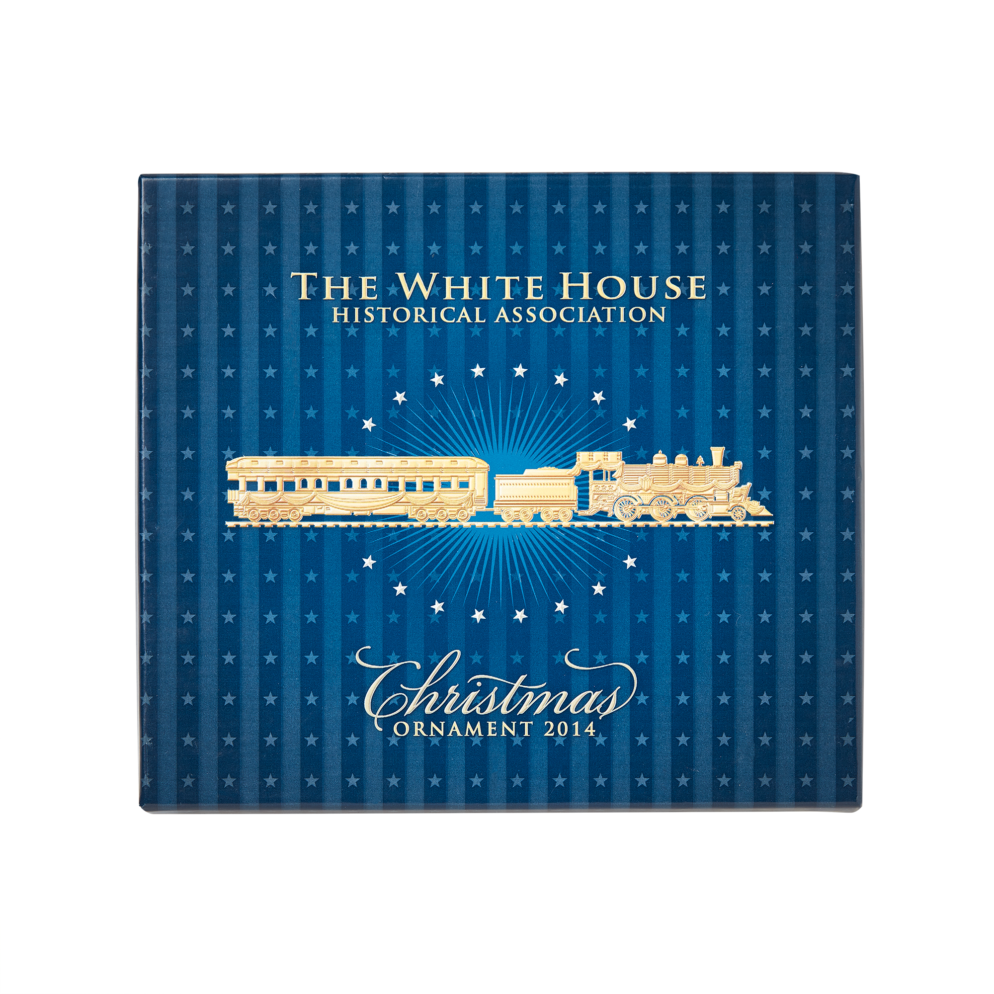 2014 White House Christmas Ornament-Box with Lid
