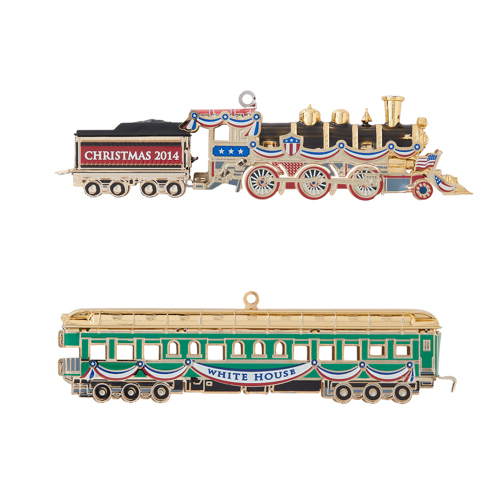 2014 White House Christmas Ornament-Front