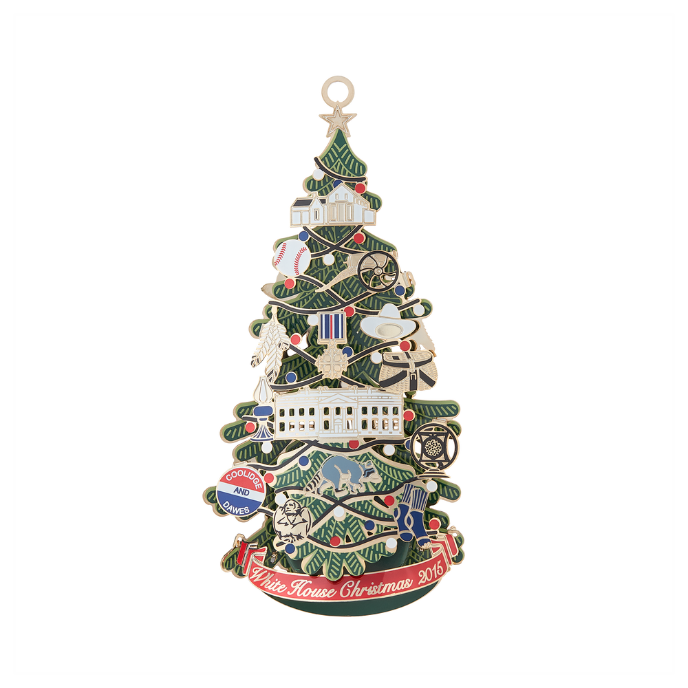 White House Christmas Ornament Set: 2012-2016