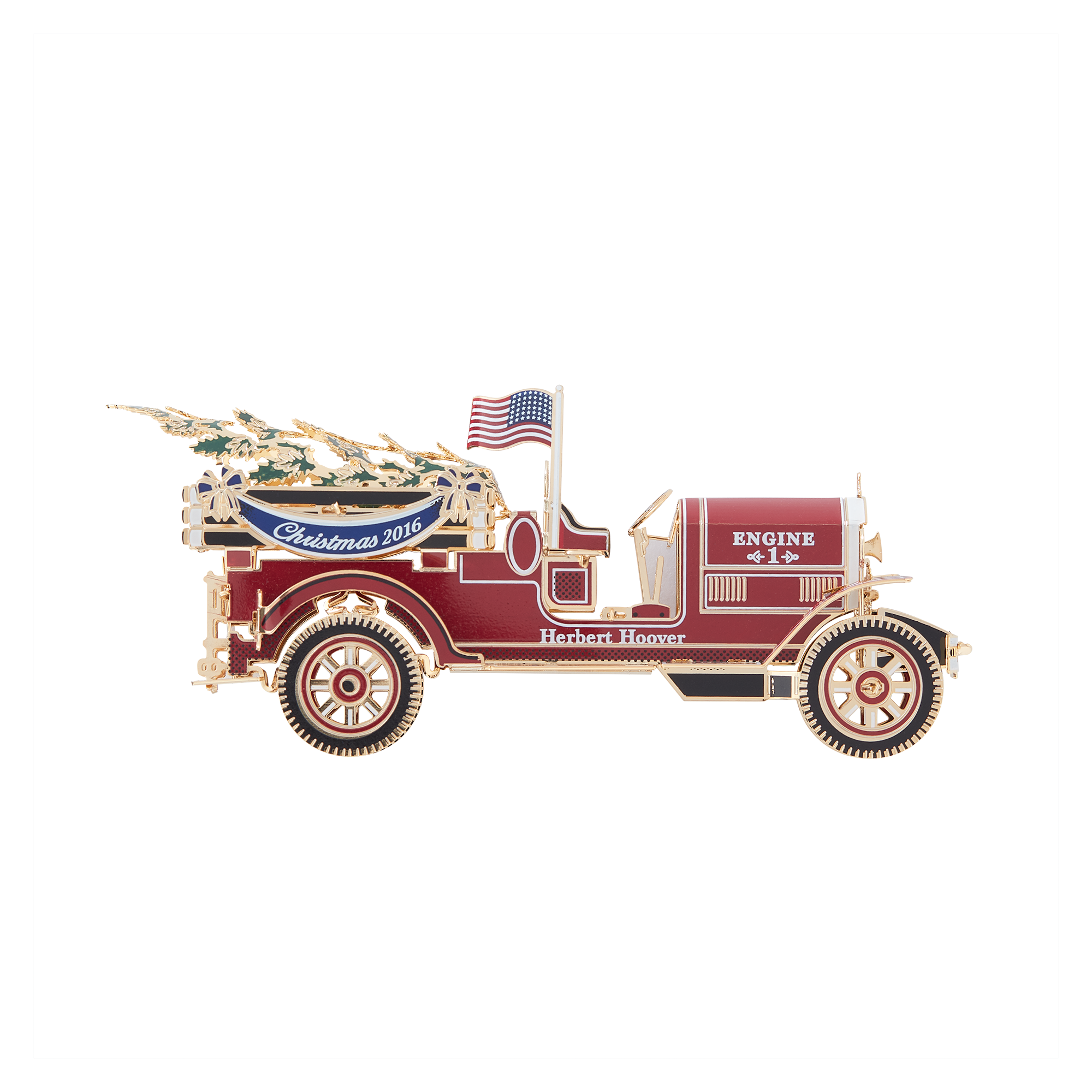 White House Christmas Ornament Set: 2012-2016