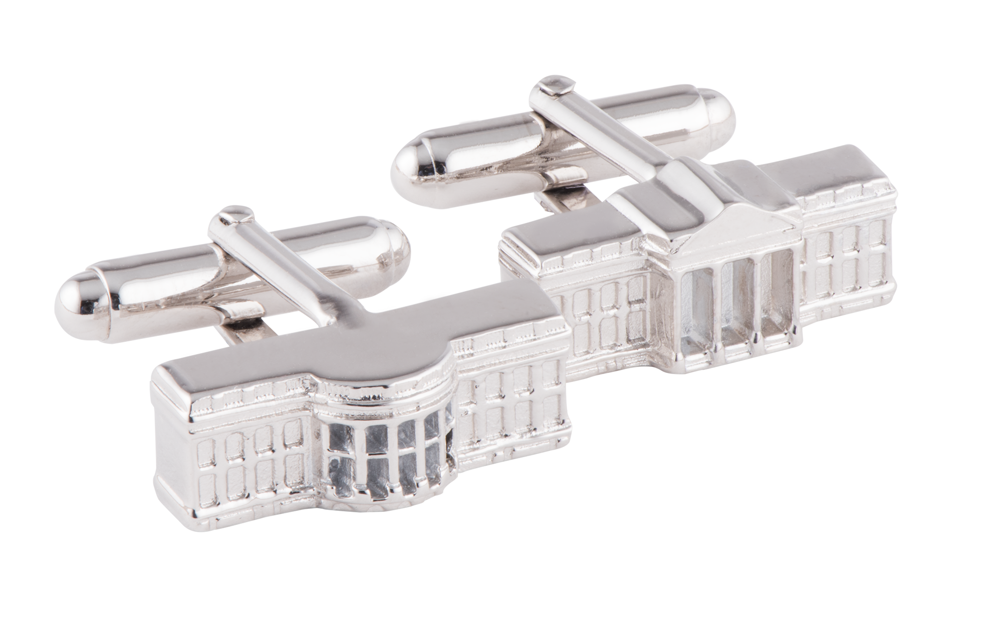 Sterling Silver White House Cuff Links