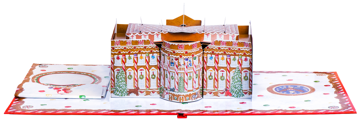The Gingerbread White House: A Pop-Up Book – White House