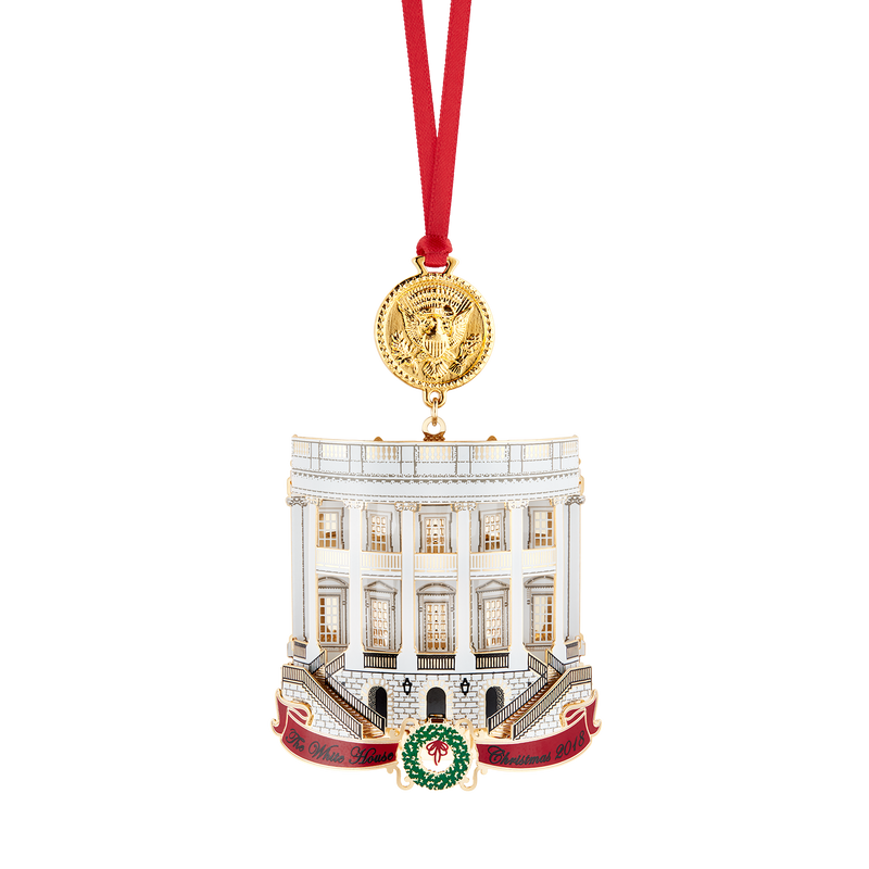 Official 2023 White House Christmas Ornament and Official 2022 White House Christmas Ornament, Bundle