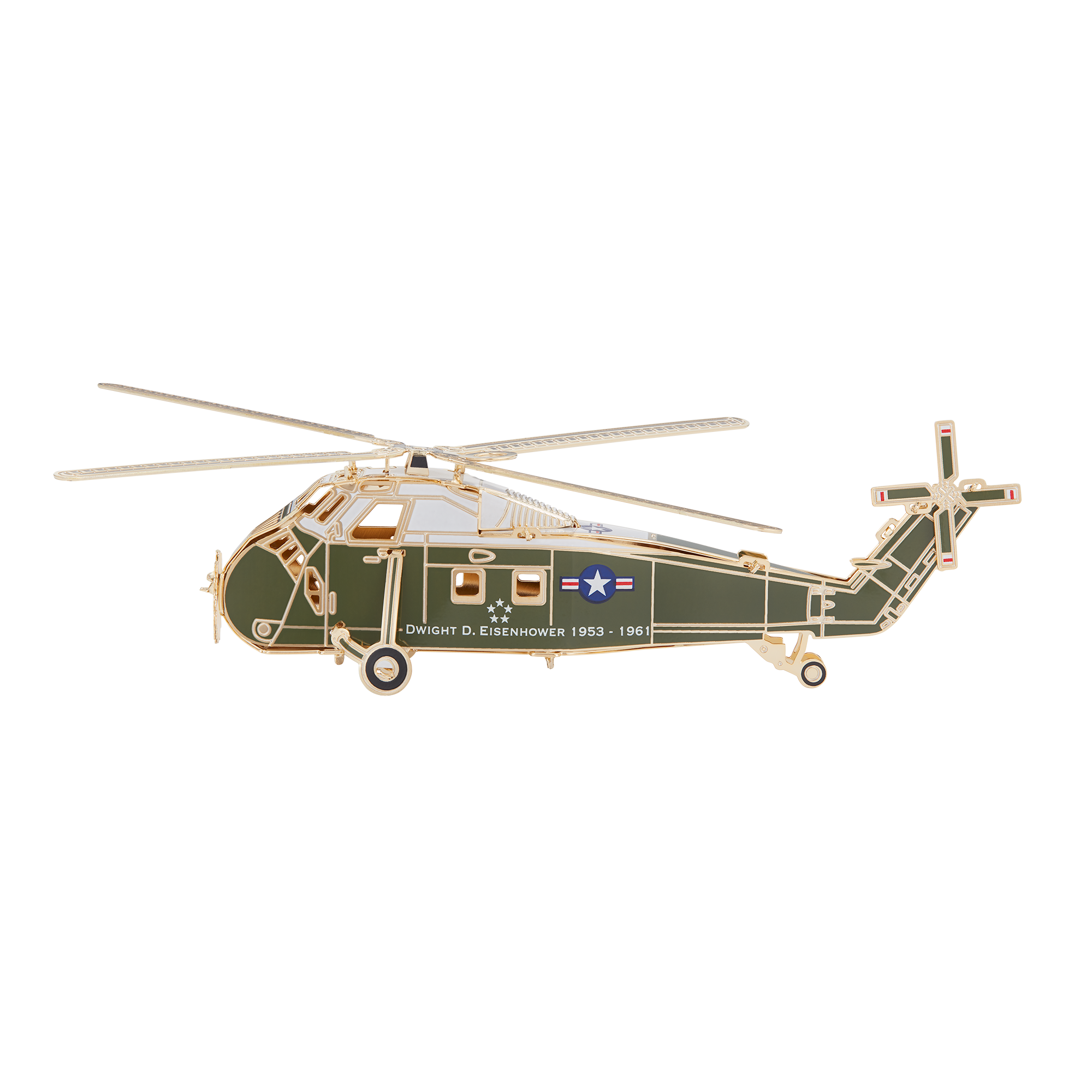 Official 2019 White House Christmas Ornament-helicopter