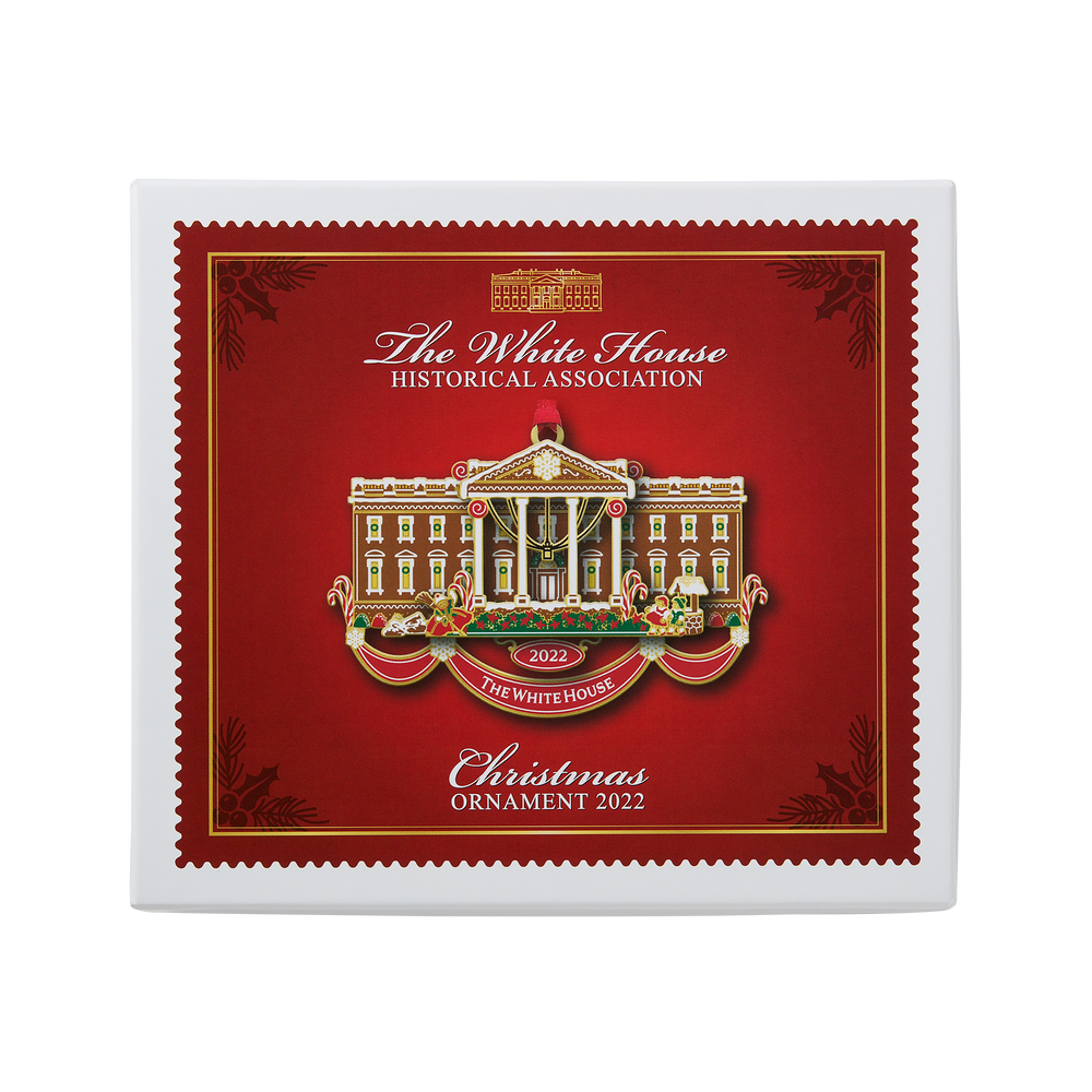 Official 2022 White House Christmas Ornament and Stand, Set – White House  Historical Association