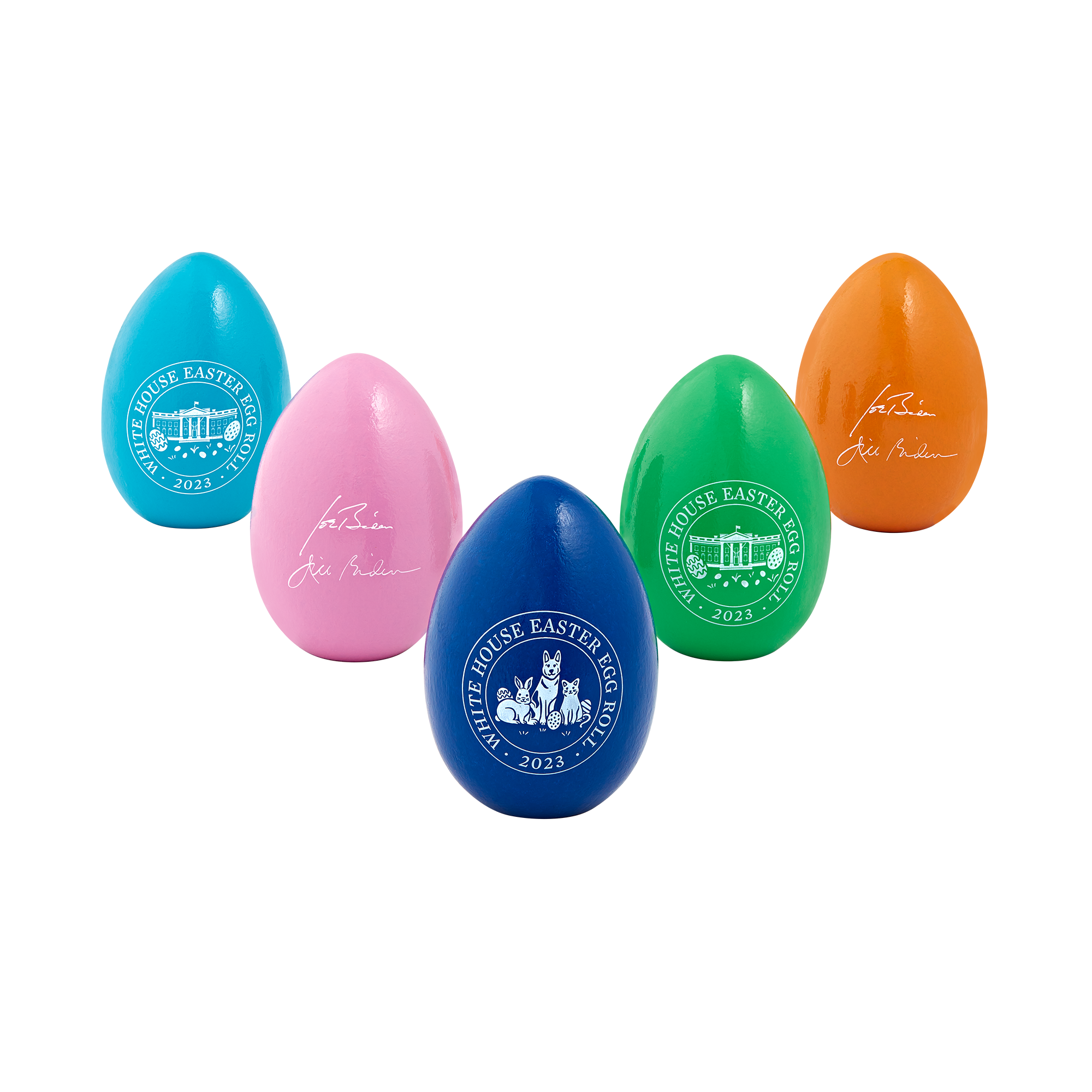 Official 2023 White House Easter Egg Set