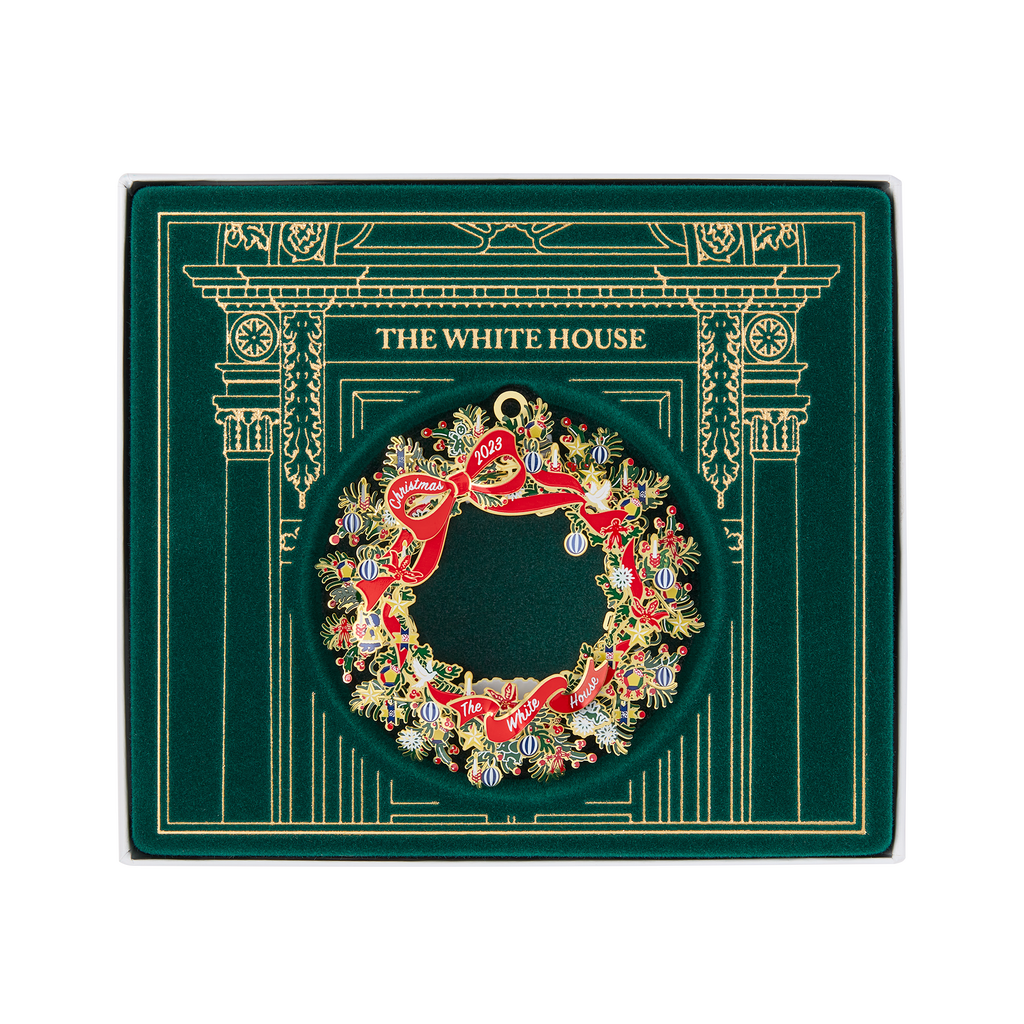 Official 2023 White House Christmas Ornament