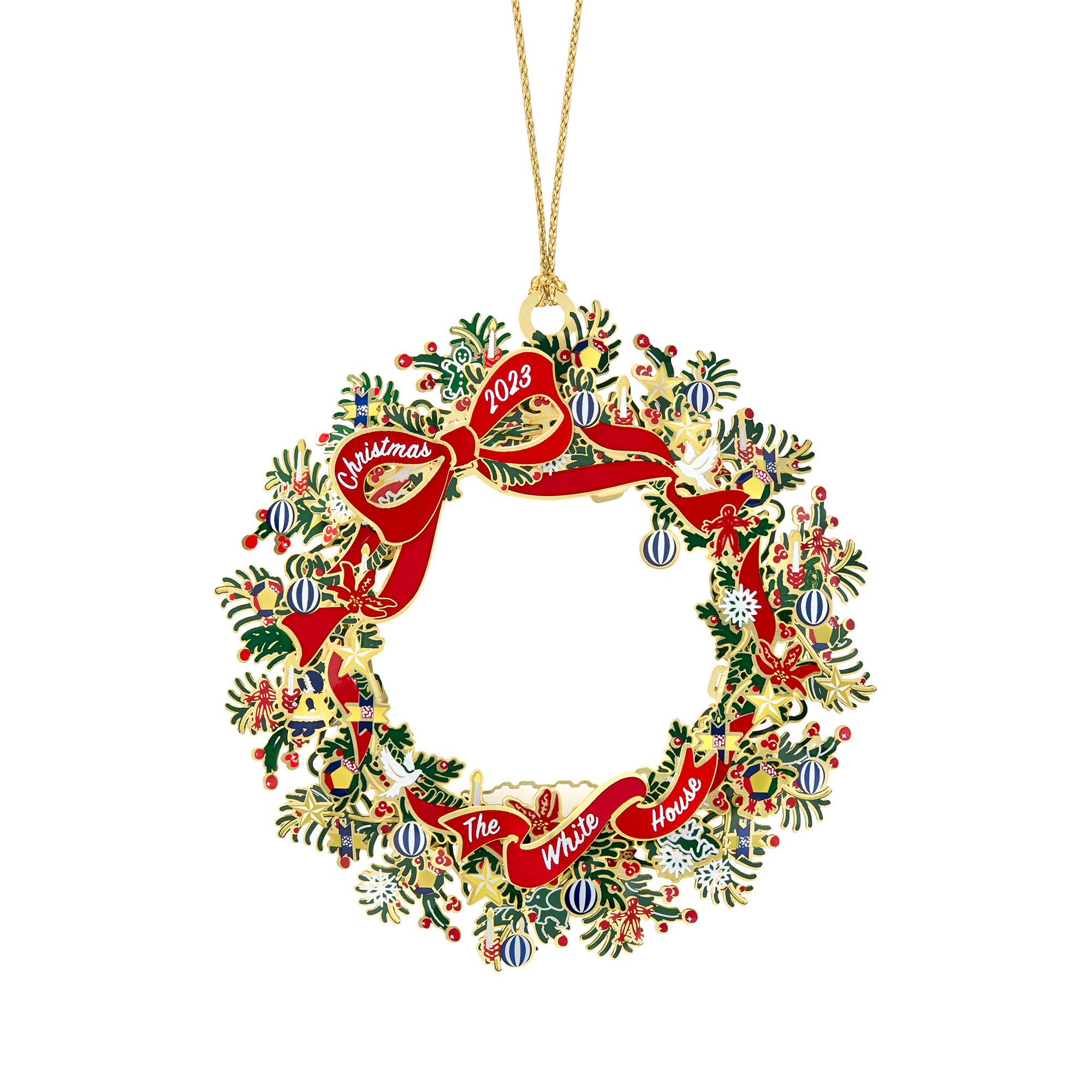 Official 2023 White House Christmas Ornament