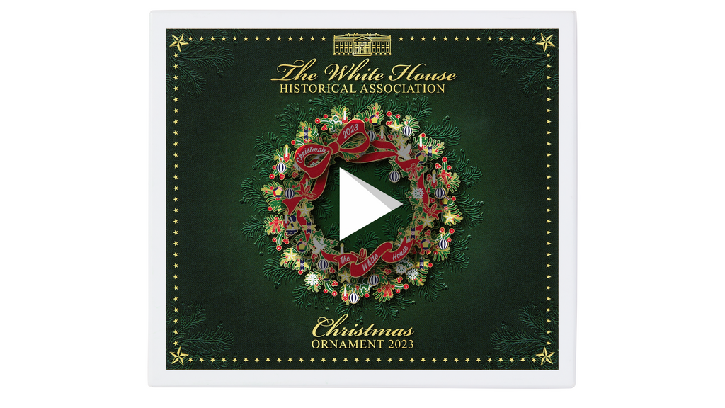 Official 2023 White House Christmas Ornament