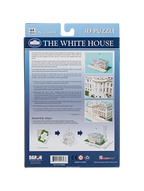 3D architectural puzzle of the White House_back