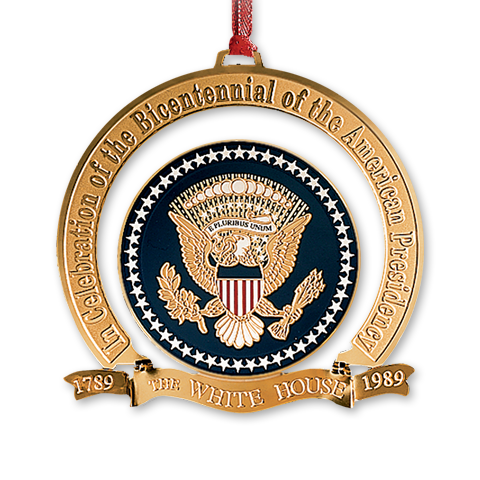 1989 White House Christmas Ornament, The Bicentennial of the