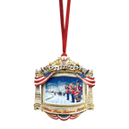 2010 White House Christmas Ornament, The U.S. Marine Band-Front