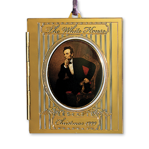 1999 White House Christmas Ornament, President Abraham Lincoln's