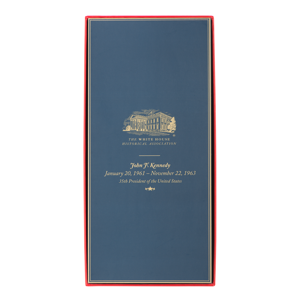 John F. Kennedy Tray-Back of Box