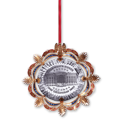 2002 White House Christmas Ornament, The East Room in 1902 – White