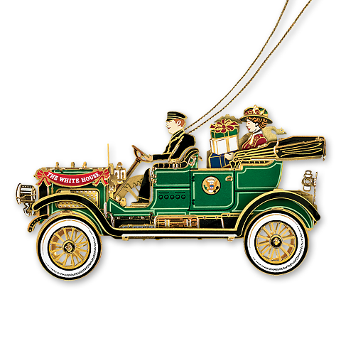 2012 White House Christmas Ornament, The First Presidential Automobile