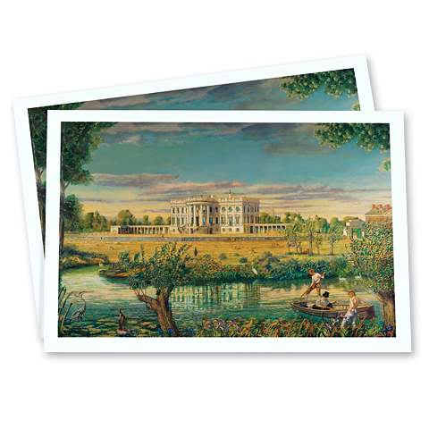 An Artist Visits the White House Past Notecards