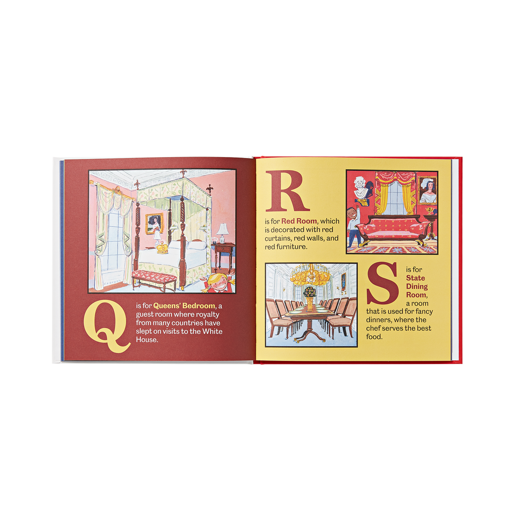 A White House Alphabet-Open Page