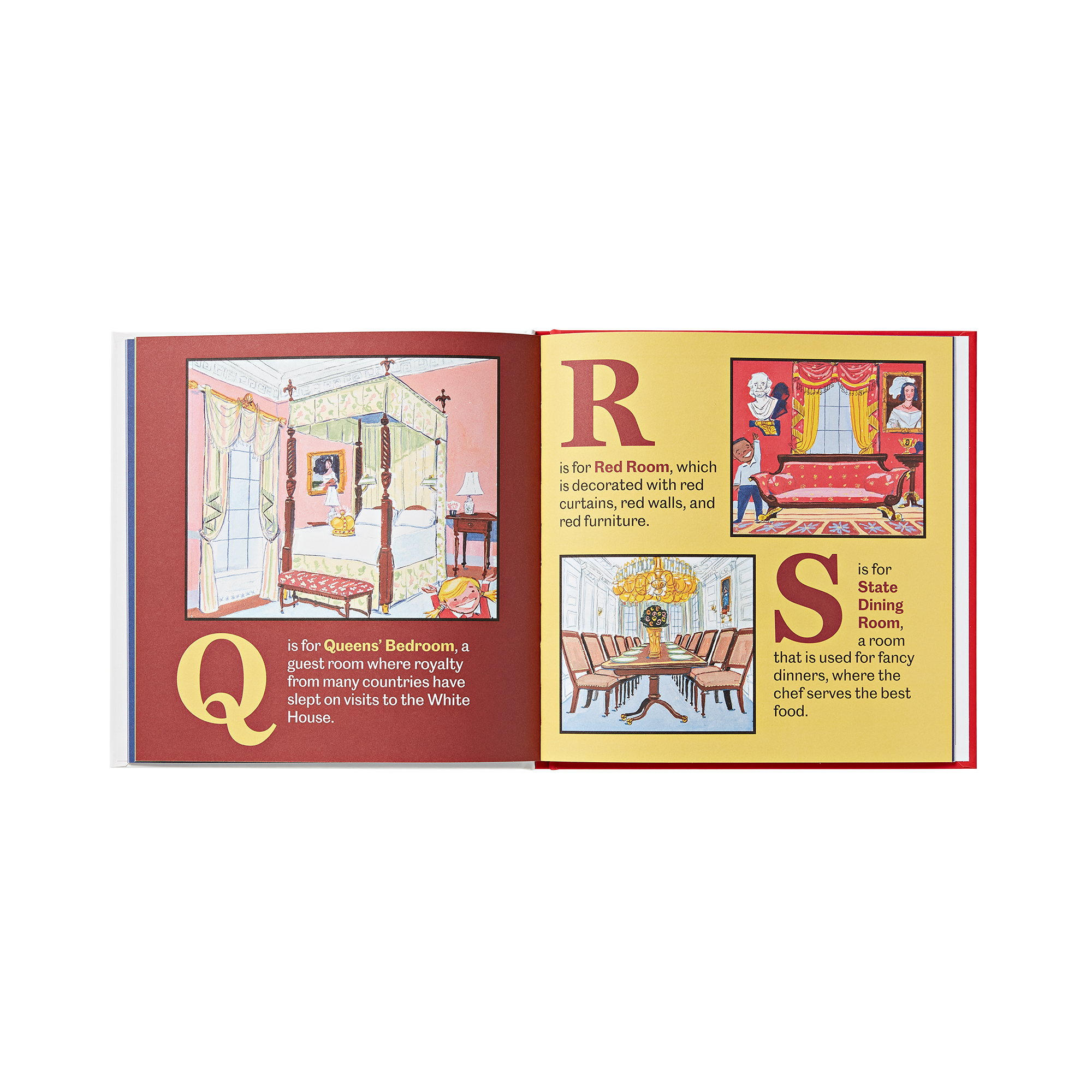A White House Alphabet-Open Page