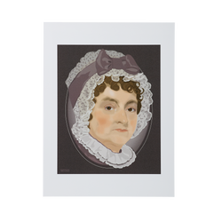 First Lady Portrait Art: Abigail Adams Print
