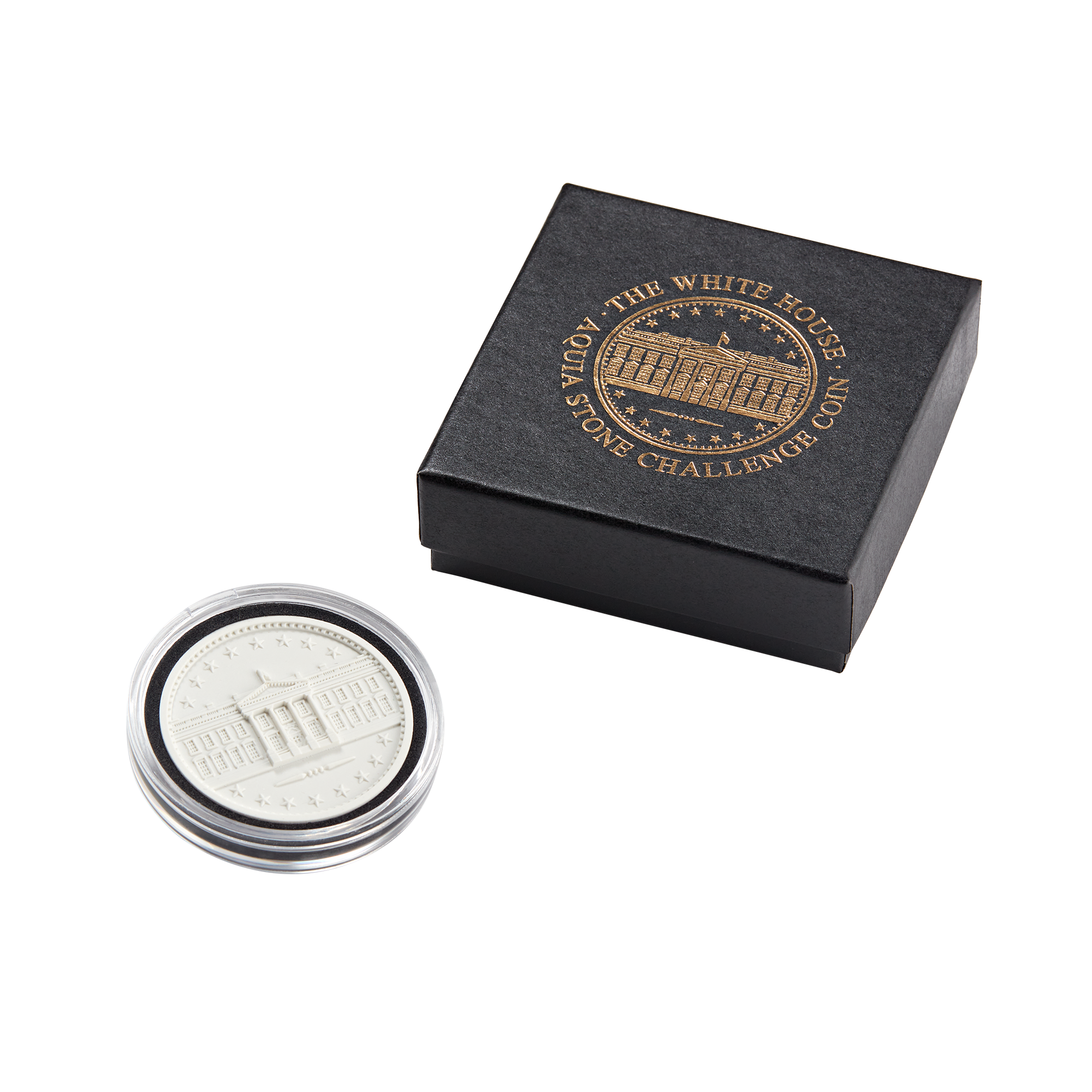 Aquia Stone Challenge Coin