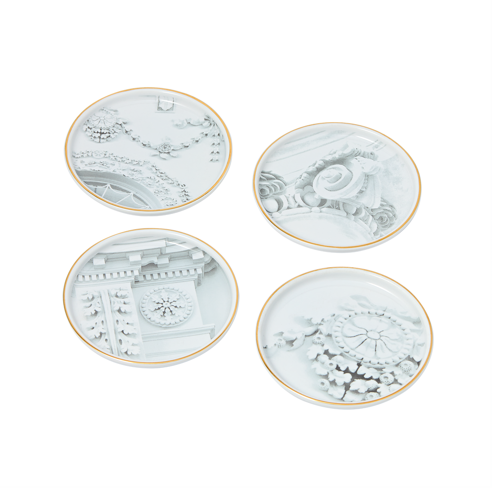 White House Architecture Assorted Coasters, Set of Four