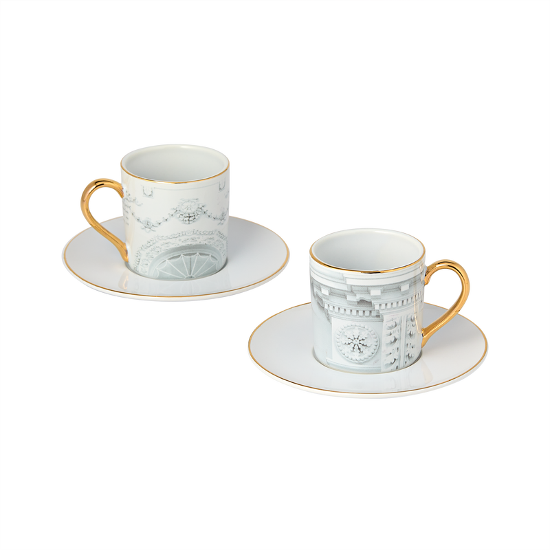 Set of Four Ceramic Espresso cups